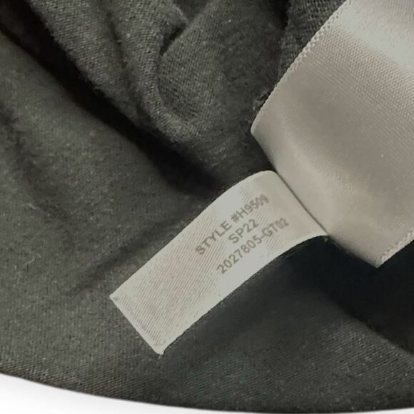 MADEWELL Women’s Black Short Sleeve Knot Hem Tee Shirt Size Medium Style #H9549 - Picture 6 of 7